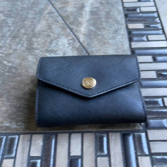 MICHAEL KORS JET SET TRAVEL MEDIUM FLAP BIFOLD WALLET BLACK - Picture 2 of 16